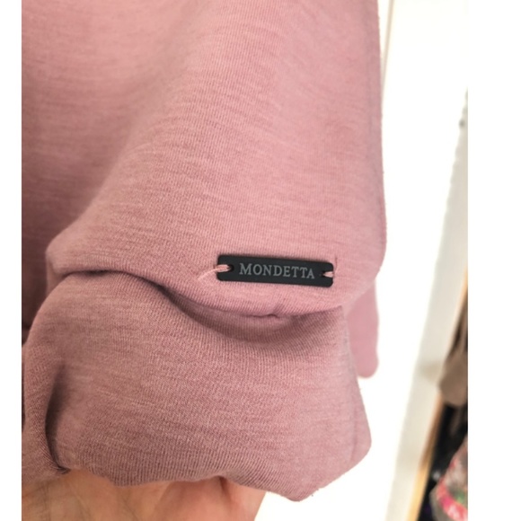 Mondetta Blush Pink Hoodie Sweatshirt - S - Picture 3 of 8